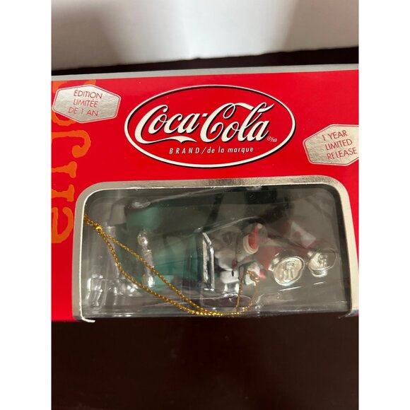 Coca-Cola 2002 Platinum Series Collection Ornament Santa Christmas Collectible - Picture 6 of 8